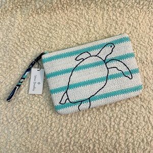 Vera Bradley turtle cloth wristlet - brand new with tags